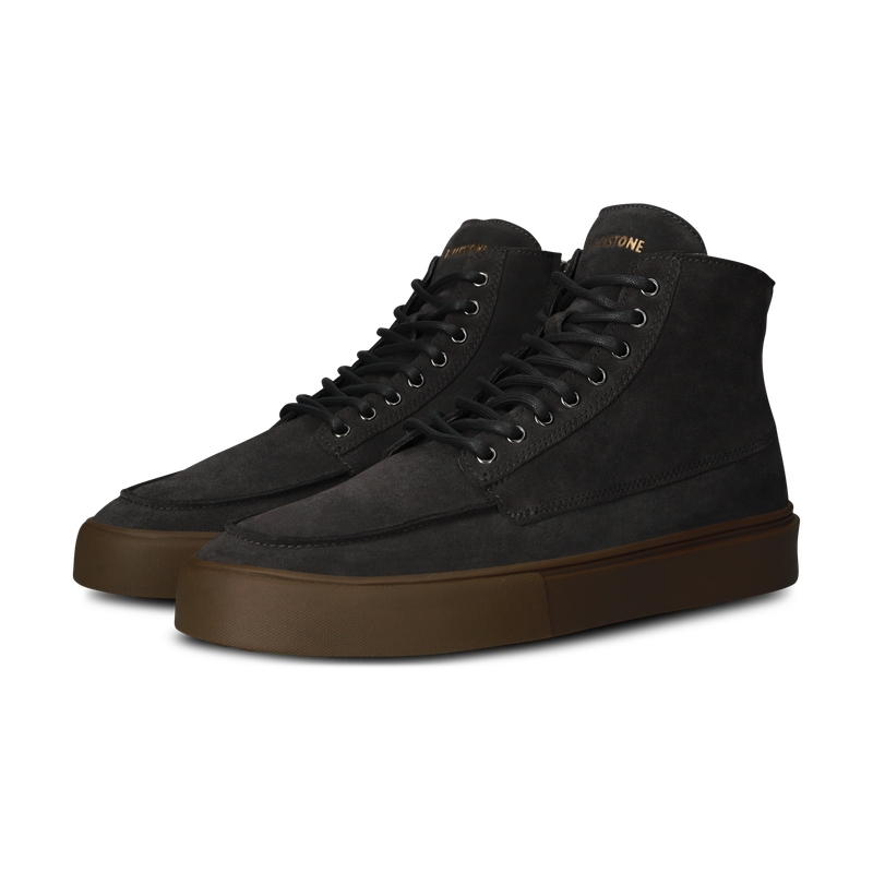 Blackstone RUBY EERO - ZIPPER CG189 Bitumen Sneaker (high)