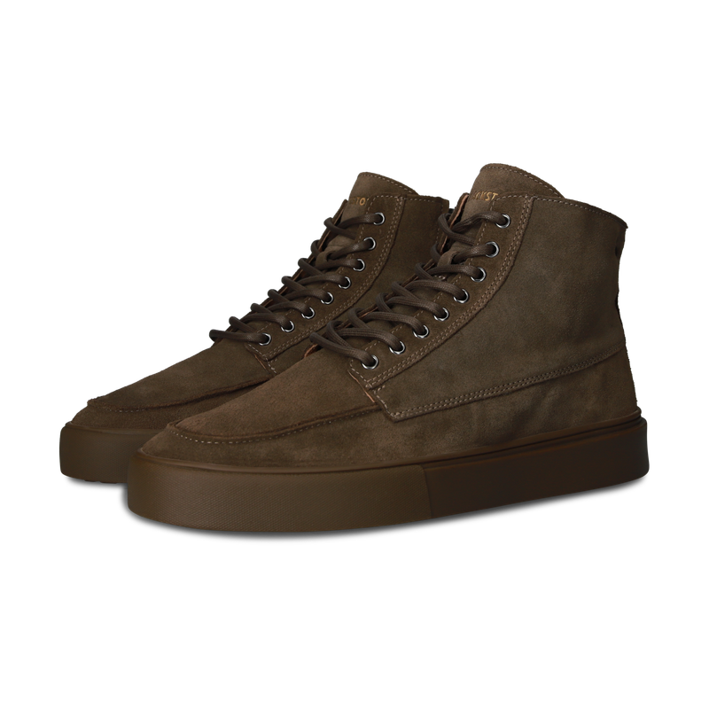 Blackstone RUBY EERO - ZIPPER CG189 Walnut Sneaker (high)