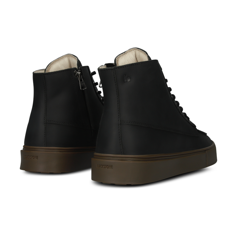 Blackstone RUBY EERO - ZIPPER CG523 Black Sneaker (high)
