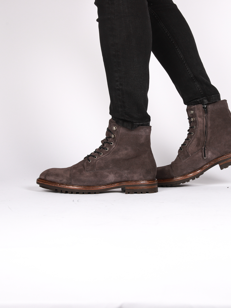 Blackstone LESTER UG20 Obsidian grey Lace-ups