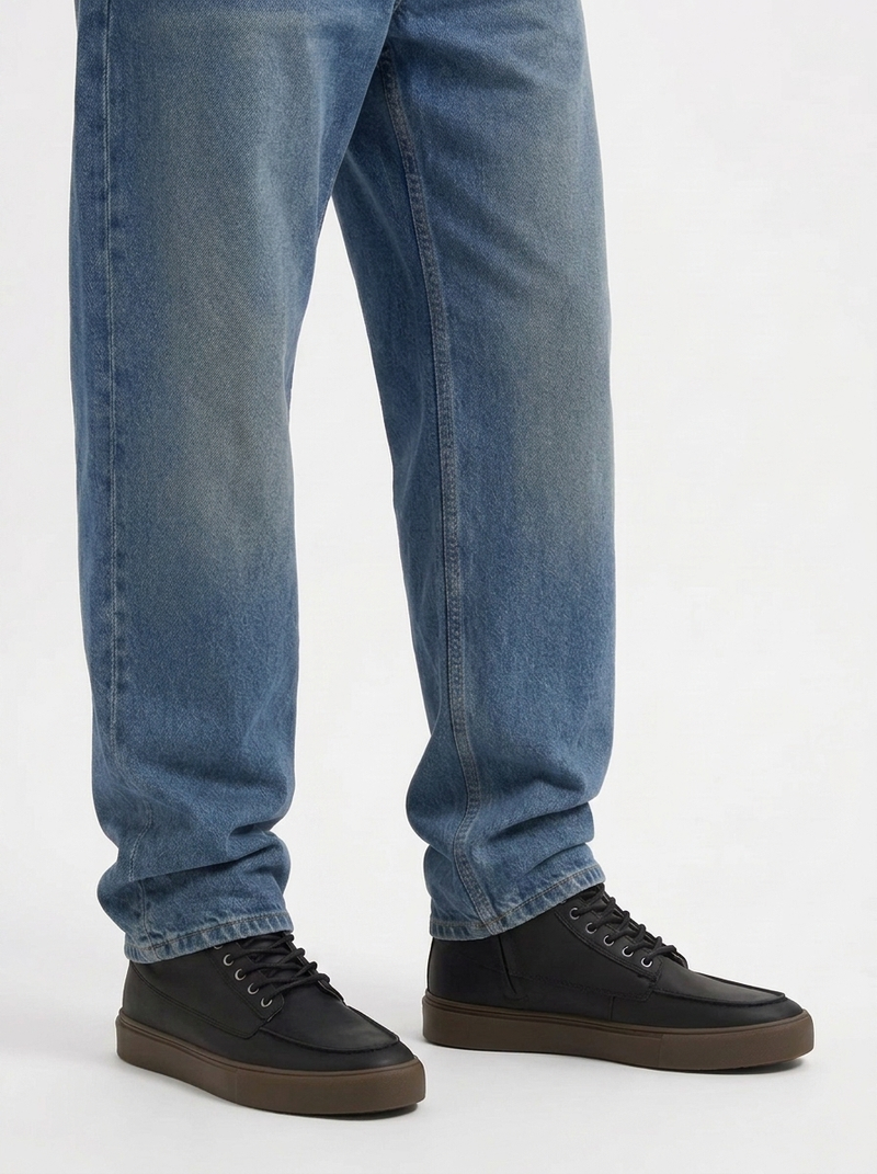 Blackstone RUBY EERO - ZIPPER CG523 Black Sneaker (high)