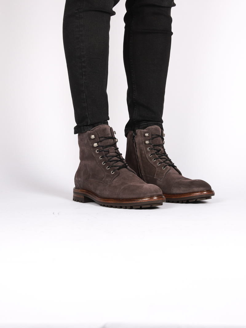Blackstone LESTER UG20 Obsidian grey Lace-ups