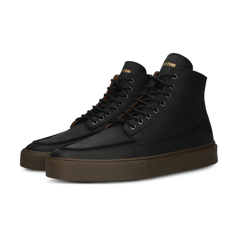 Blackstone RUBY EERO - ZIPPER CG188 Black Sneaker (high)