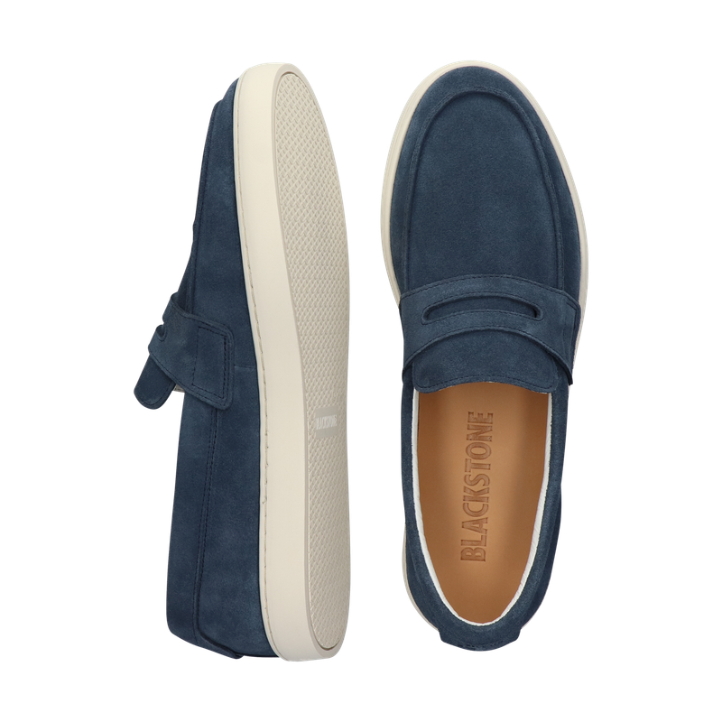 Blackstone ZIRCON PEARSON FG602 Dark blue Slip-ons