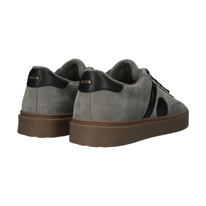 Blackstone QUARTZ AUDEN EG555 Gun metal Sneaker (low)