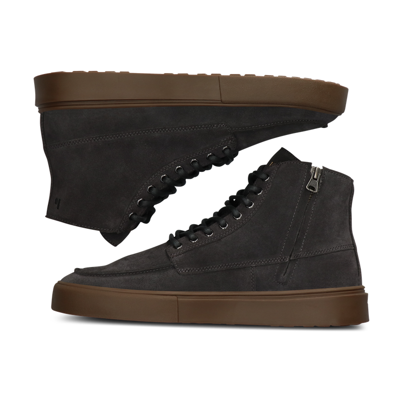 Blackstone RUBY EERO - ZIPPER CG189 Bitumen Sneaker (high)