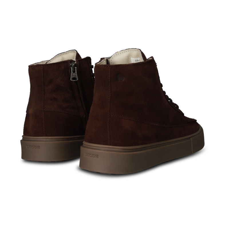 Blackstone RUBY EERO - ZIPPER CG524 Coffee bean Sneaker (high)
