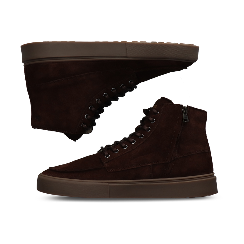 Blackstone RUBY EERO - ZIPPER CG524 Coffee bean Sneaker (high)