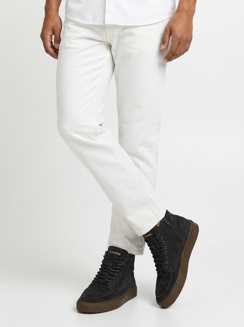Blackstone RUBY EERO - ZIPPER CG524 Bitumen Sneaker (high)