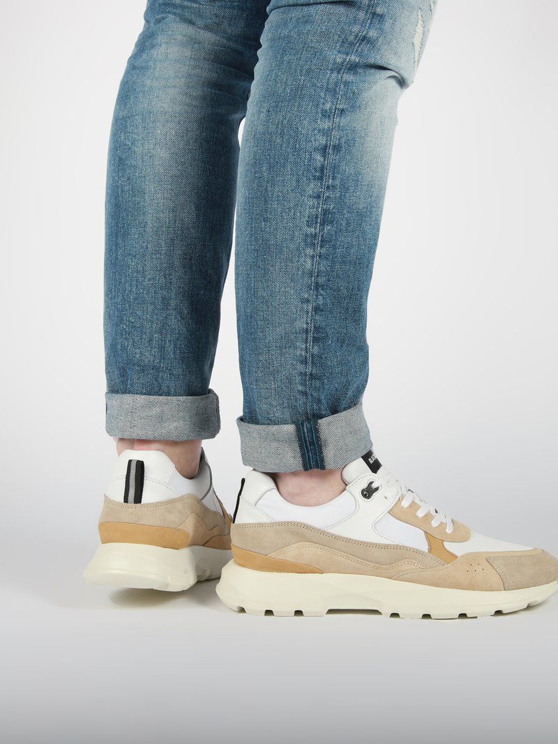 Blackstone XG14 XG14 White sand Chunky sneaker