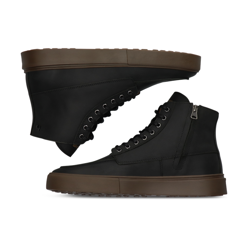 Blackstone RUBY EERO - ZIPPER CG188 Black Sneaker (high)