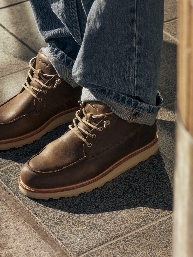 Blackstone PERIDOT ASHER MID GG653 Tan Lace-ups