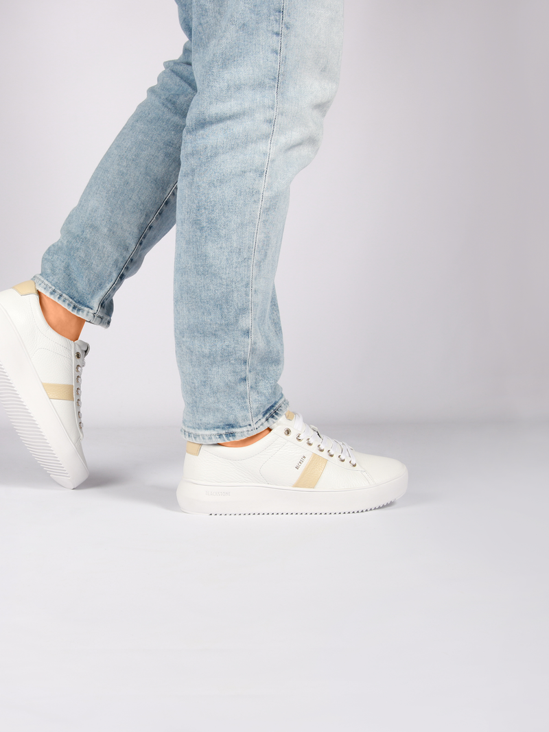 Blackstone RYDER BL220 White soybean Sneaker (low)