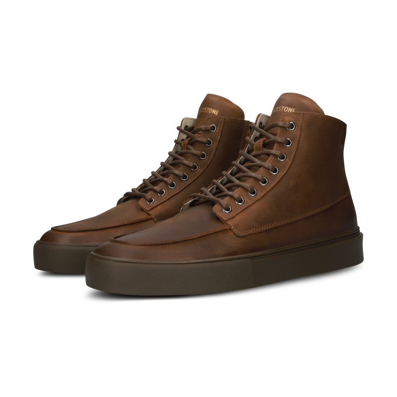Blackstone RUBY EERO - ZIPPER CG523 Tan Sneaker (high)