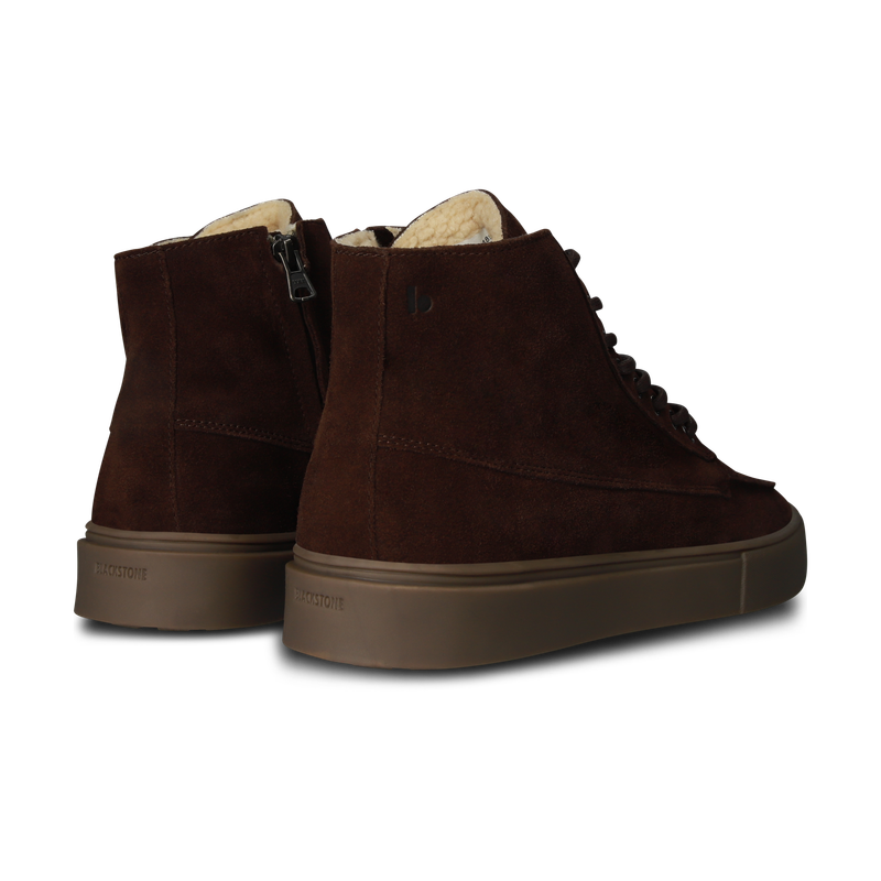Blackstone RUBY EERO - ZIPPER CG189 Coffee bean Sneaker (high)