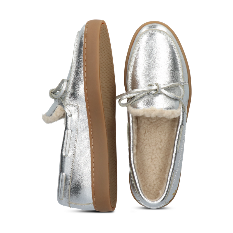 Blackstone SIERRA ASTER GL446 Silver Slip-ons