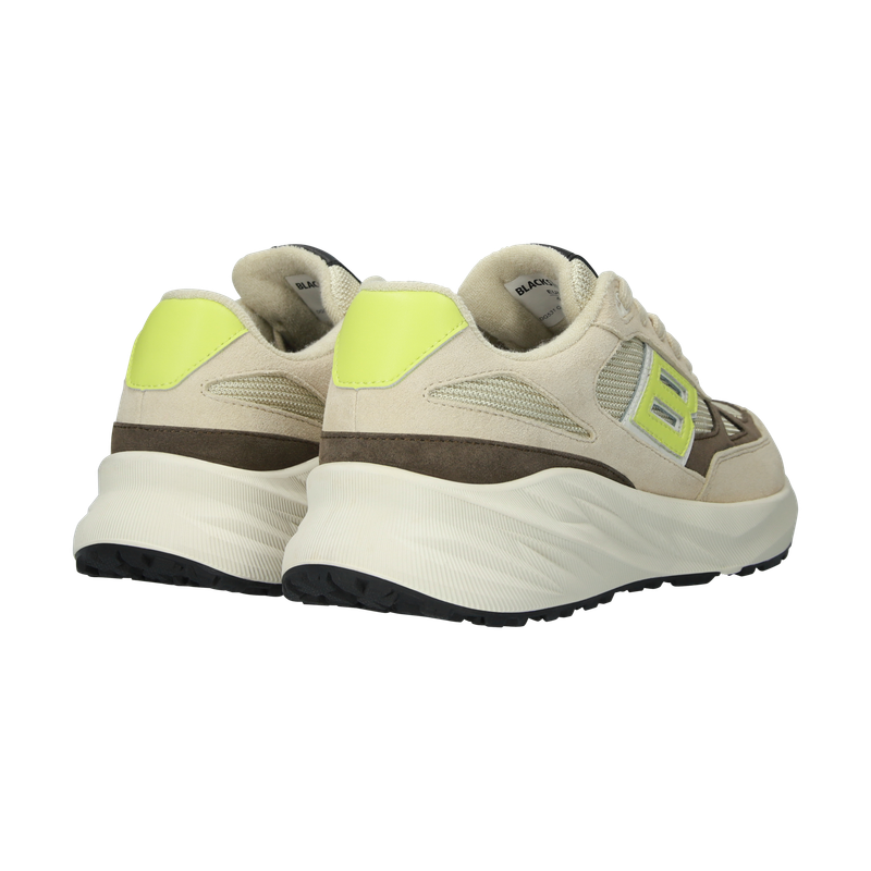 Blackstone FLINT MOSS DG531 Oyster white Runner Sneaker