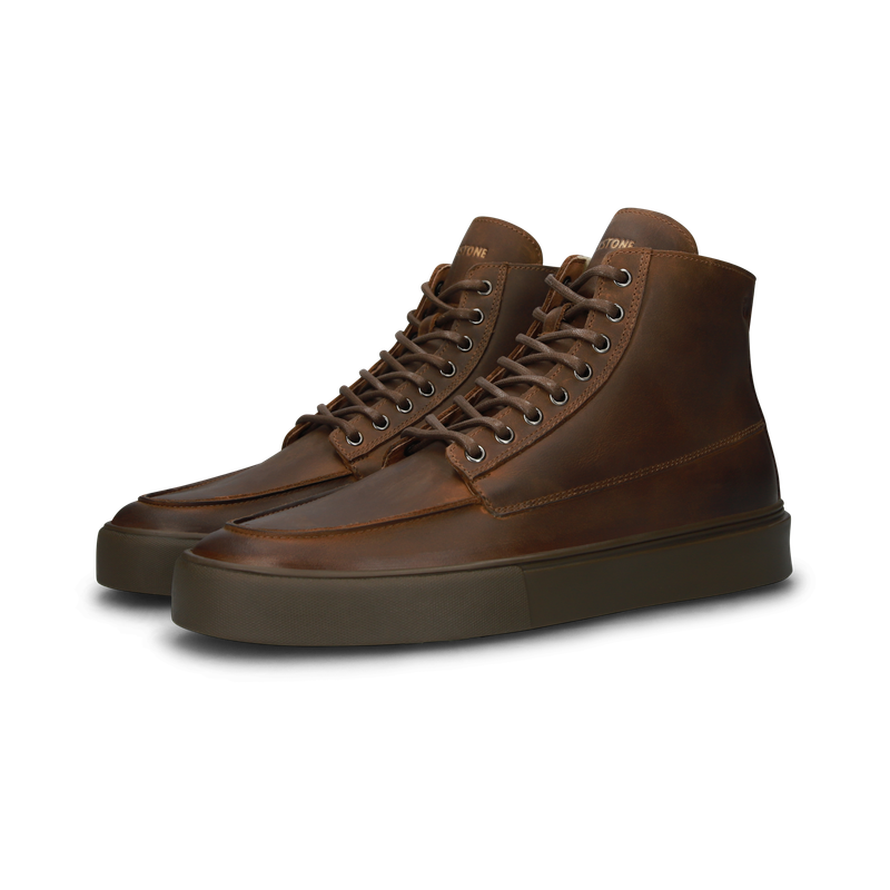 Blackstone RUBY EERO - ZIPPER CG188 Tan Sneaker (high)