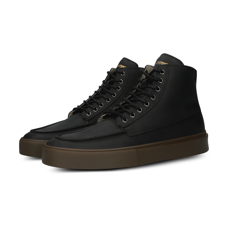 Blackstone RUBY EERO - ZIPPER CG523 Black Sneaker (high)