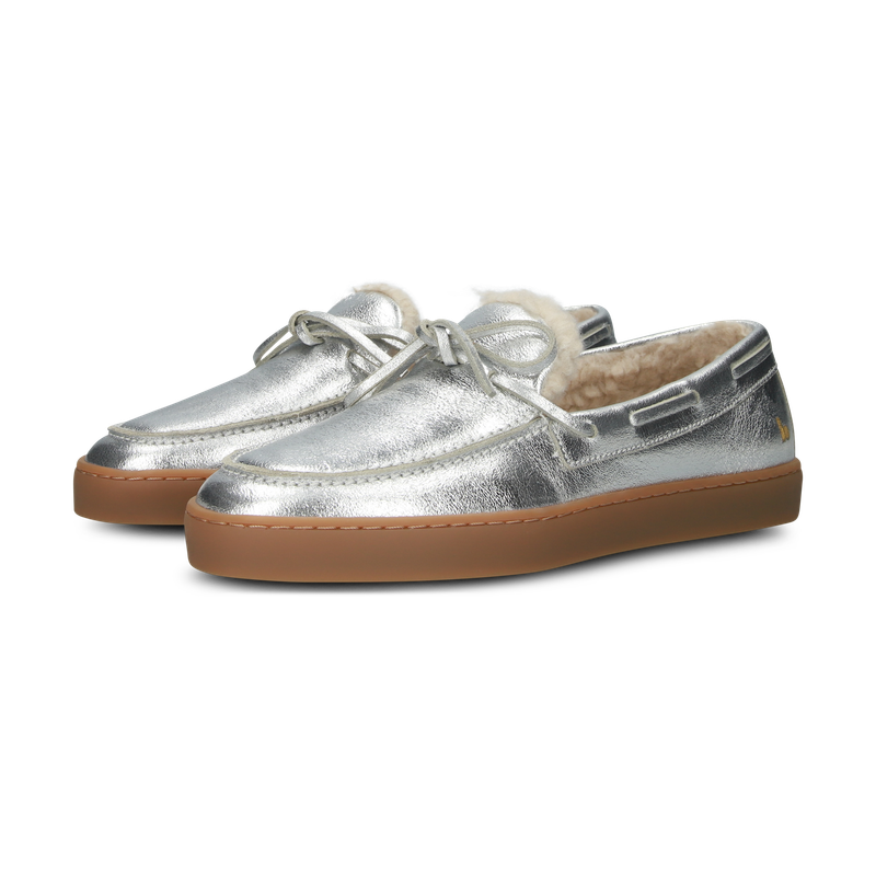 Blackstone SIERRA ASTER GL446 Silver Slip-ons