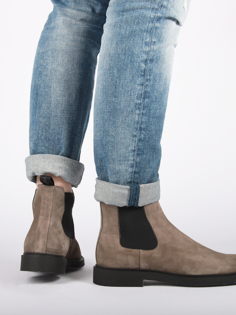 Blackstone OWEN WG81 Taupe Chelsea boots