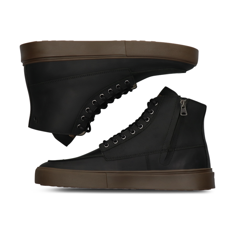 Blackstone RUBY EERO - ZIPPER CG523 Black Sneaker (high)
