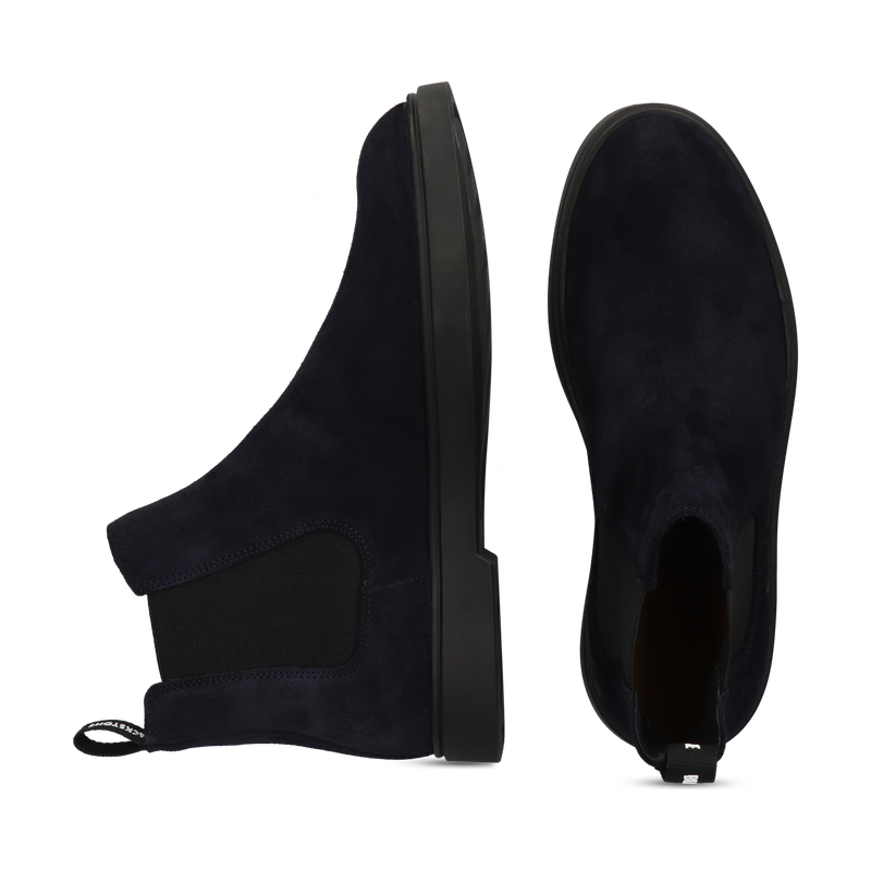 Blackstone PAVE DEAN GG393 Navy Chelsea boots