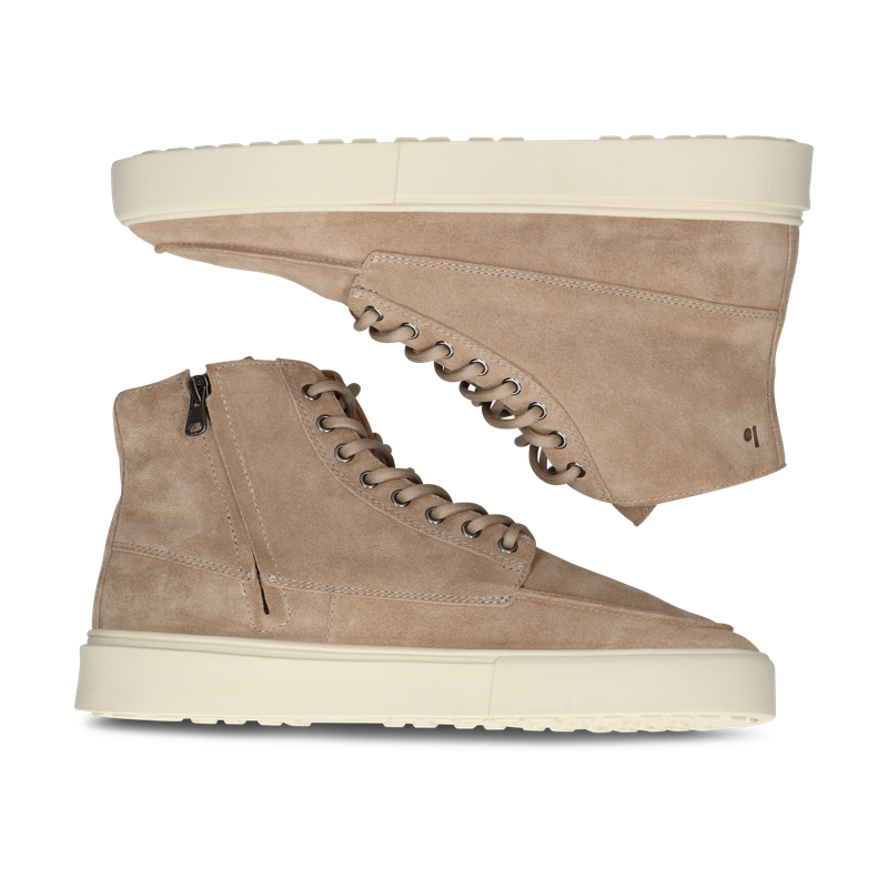 Blackstone RUBY EERO - ZIPPER CG189 Greige Sneaker (high)