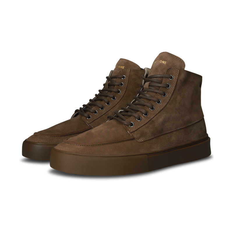 Blackstone RUBY EERO - ZIPPER CG524 Walnut Sneaker (high)