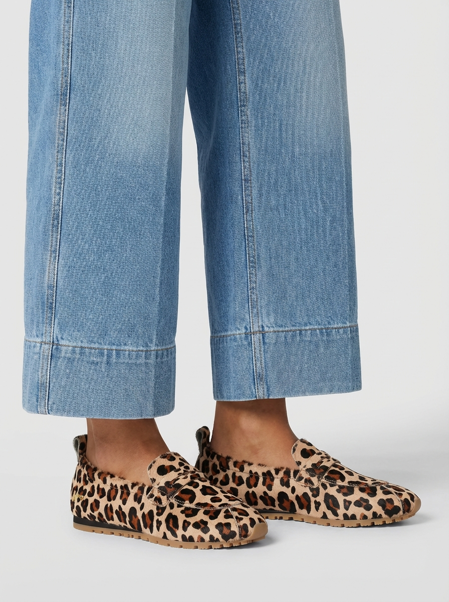 Blackstone DIAM VIVIAN FL757 Leopard Slip-ons
