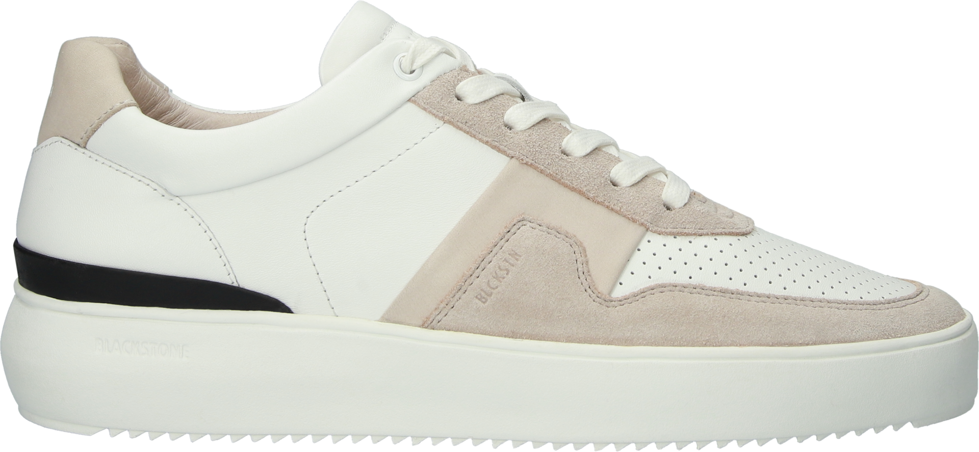 Blackstone MARBLE COLTON DG513 White sand Sneaker (low)