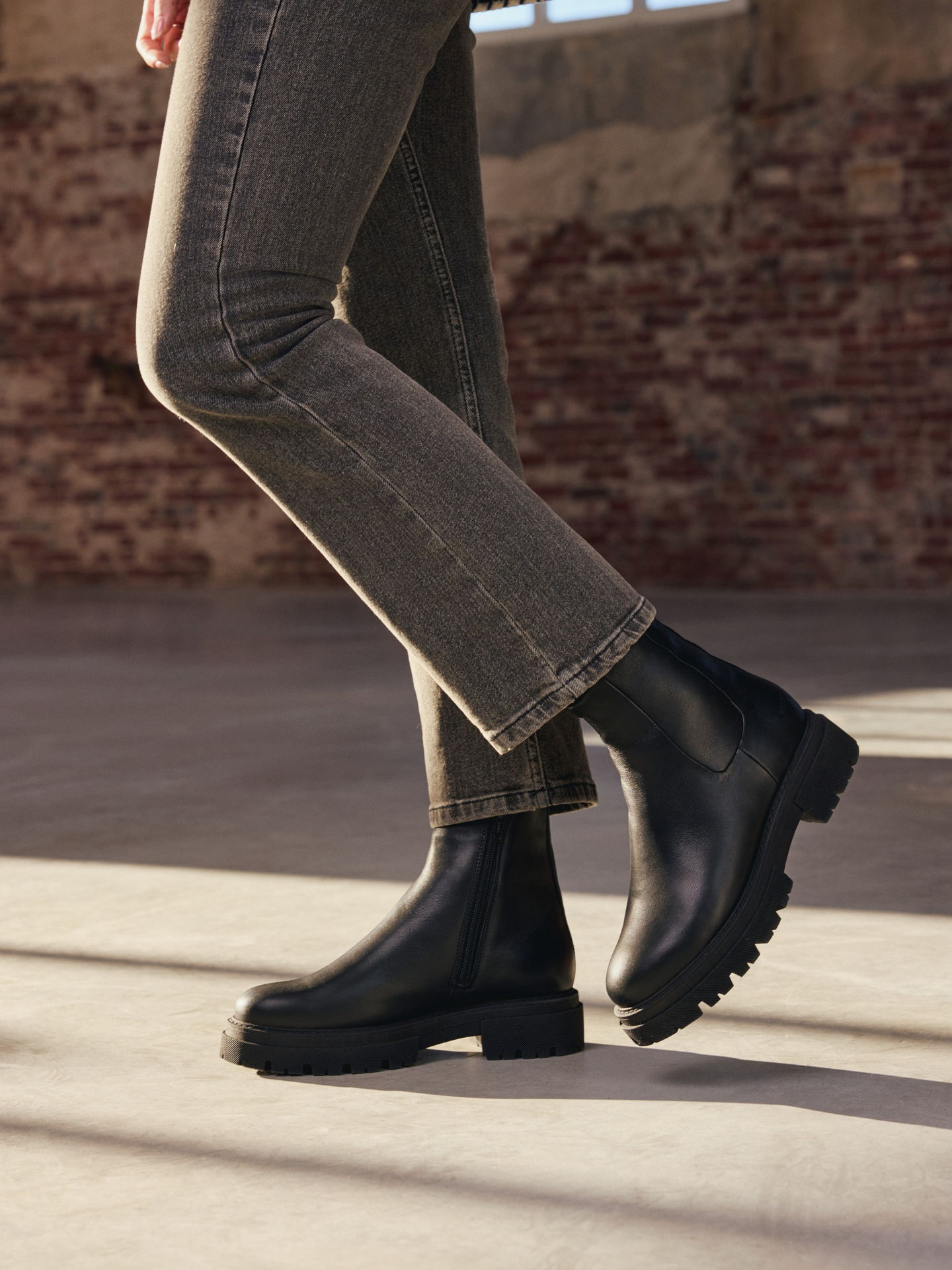 Blackstone SMILLA MID AL415 Black Boots