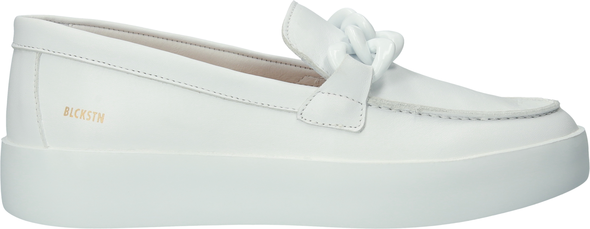 Blackstone WRENLEY BL495 White Slip-ons