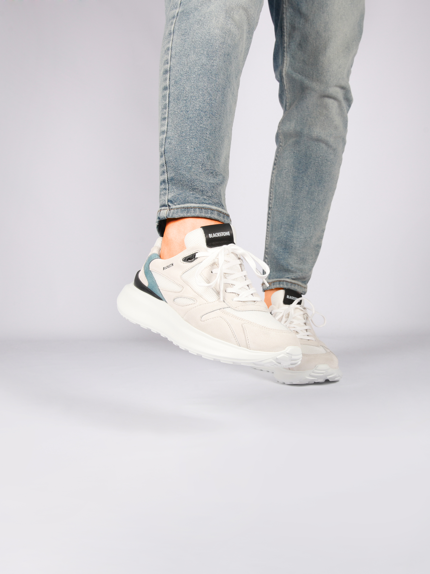 Blackstone MADISON AG306 White niagara Chunky sneaker