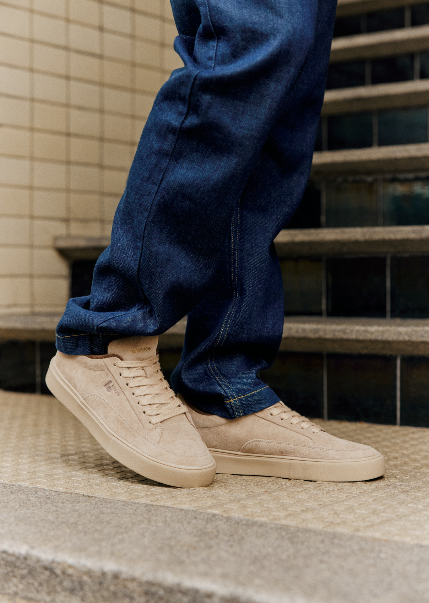 Blackstone QUARTZ BEVERLY EG561 Sesame Sneaker (low)
