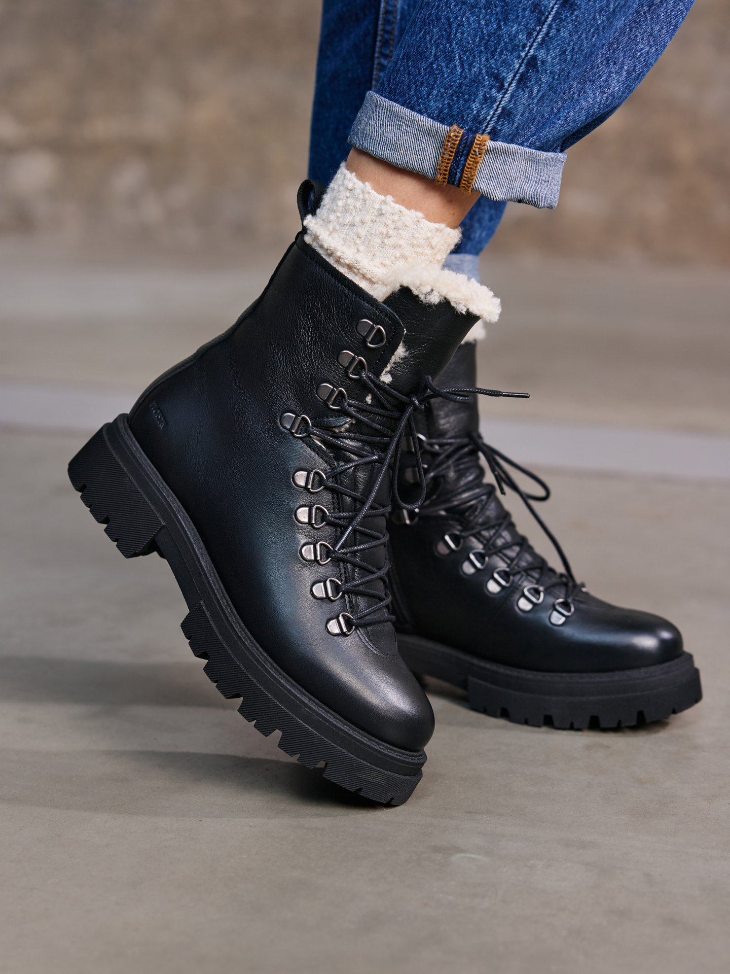 Blackstone IDA AL467 Black Boots