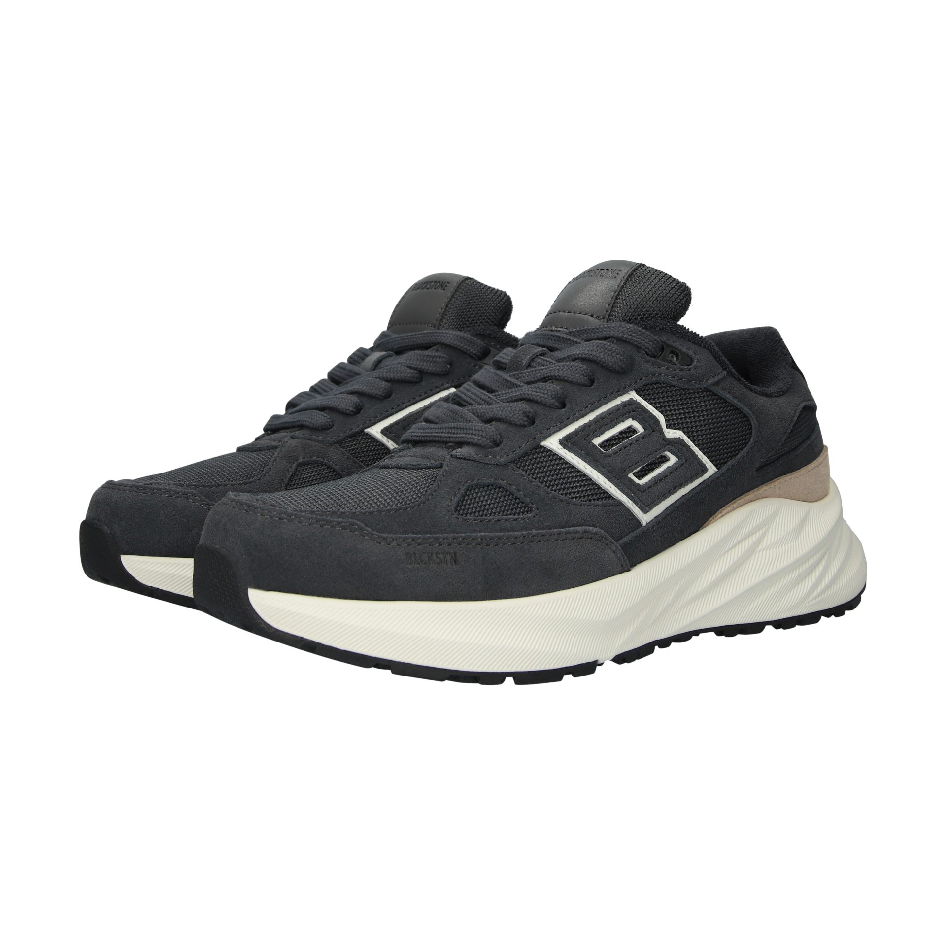 Blackstone FLINT MOSS DG531 Black oyster Runner Sneaker