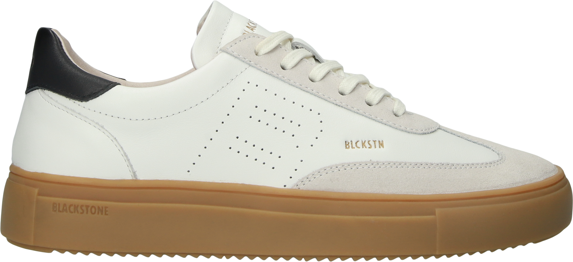Blackstone SLATE HARPER DL272 White black Sneaker (low)