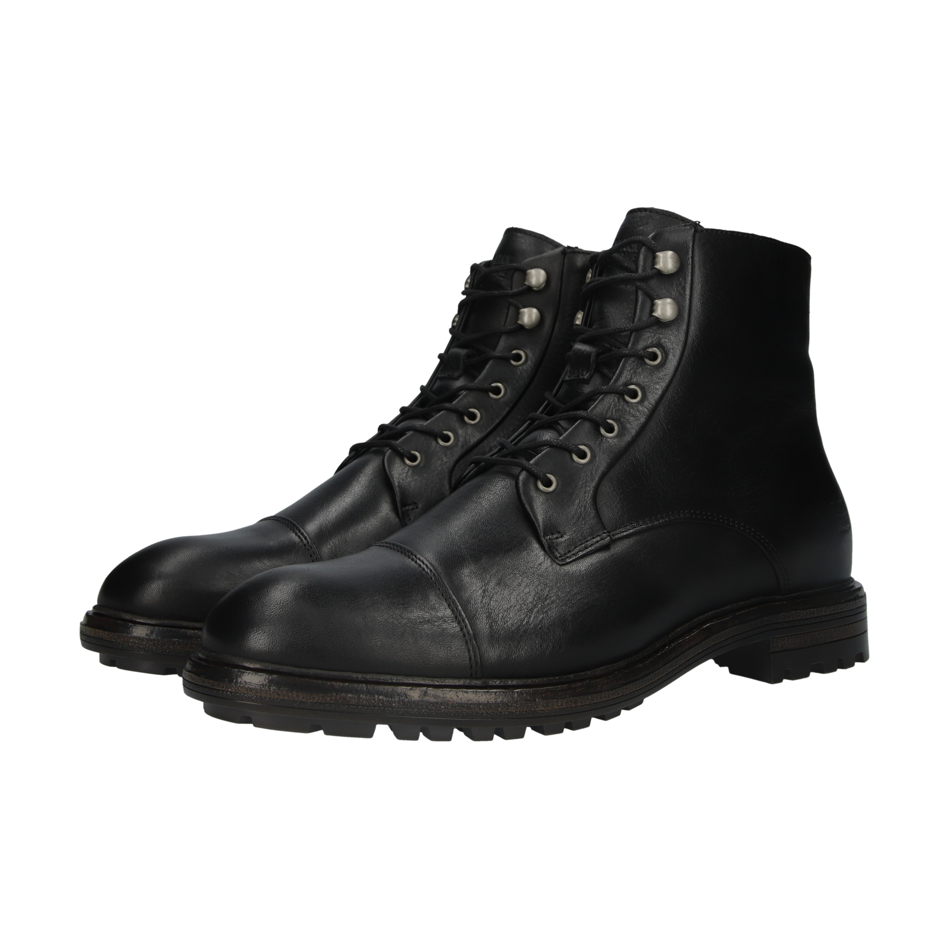 Blackstone Lester UG21 Black Lace-ups