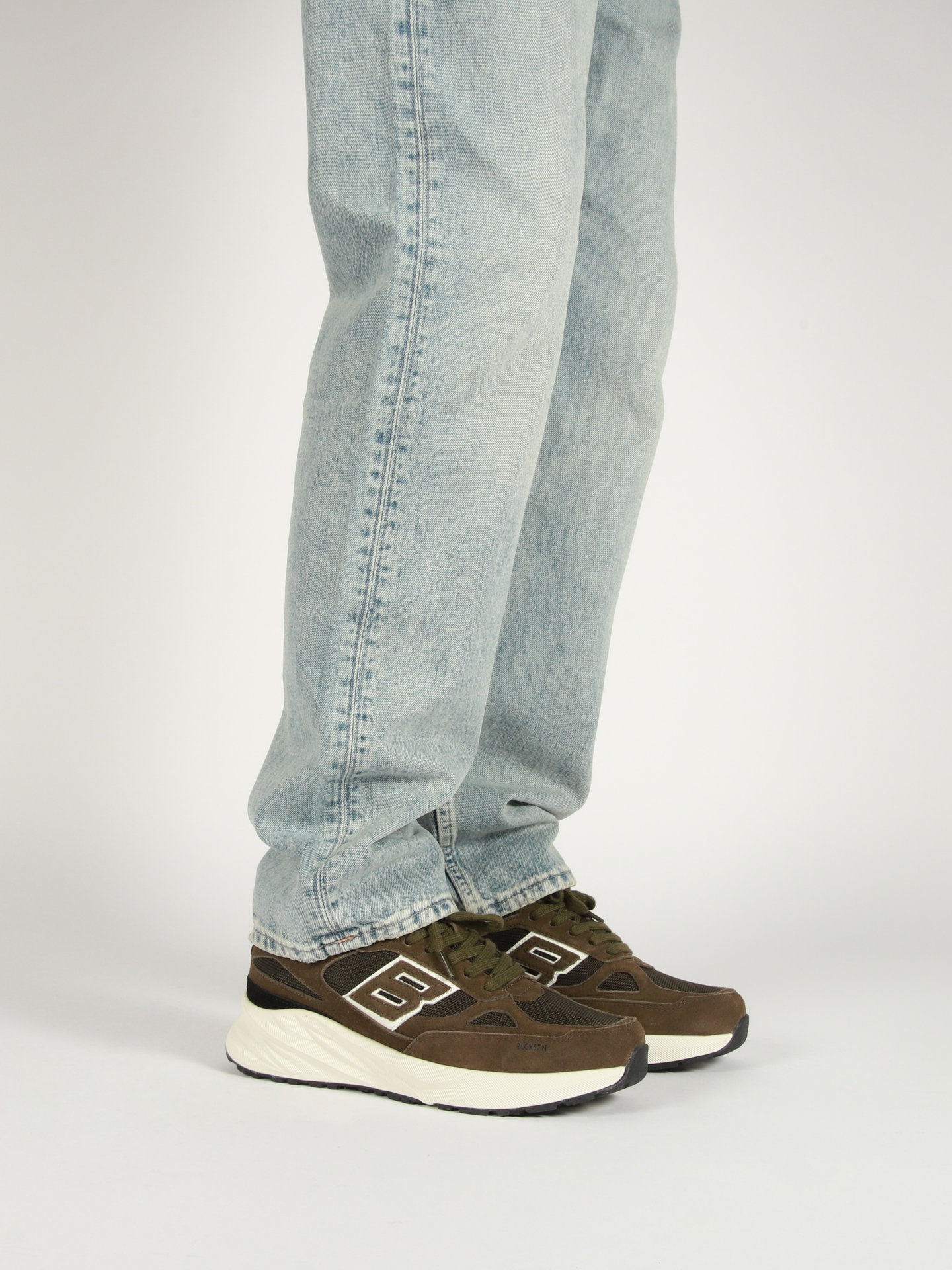 Blackstone FLINT MOSS DG531 Crocodile Runner Sneaker