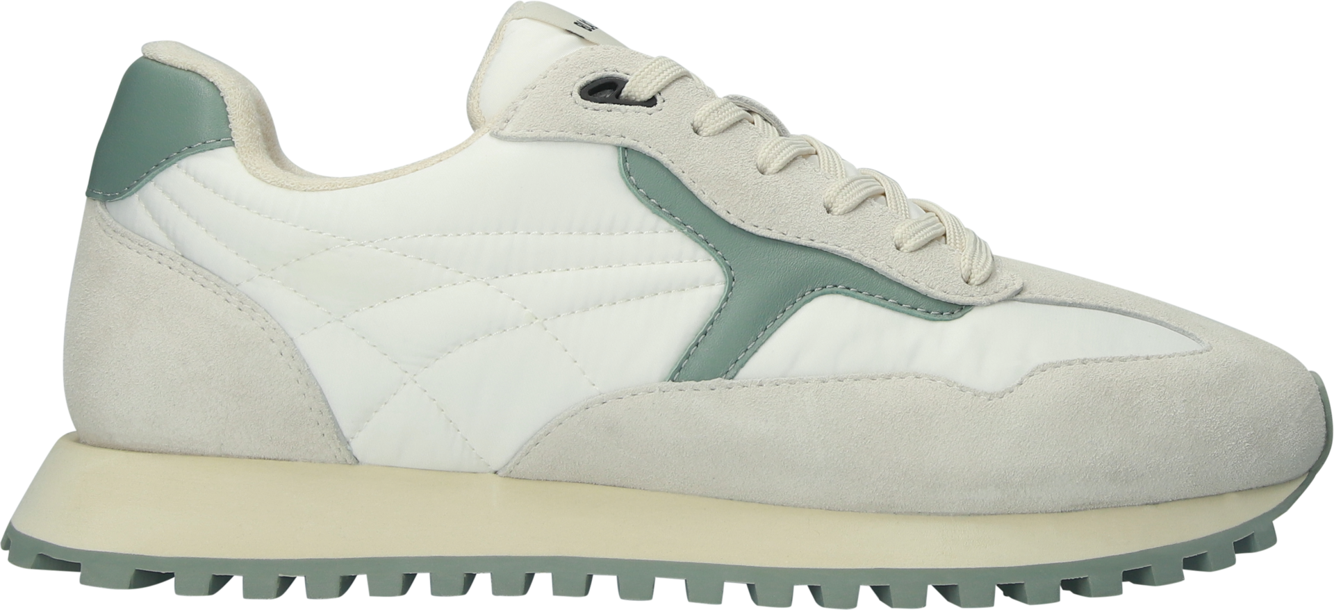 Blackstone SCORIA LEGEND DG532 White green milieu Runner Sneaker