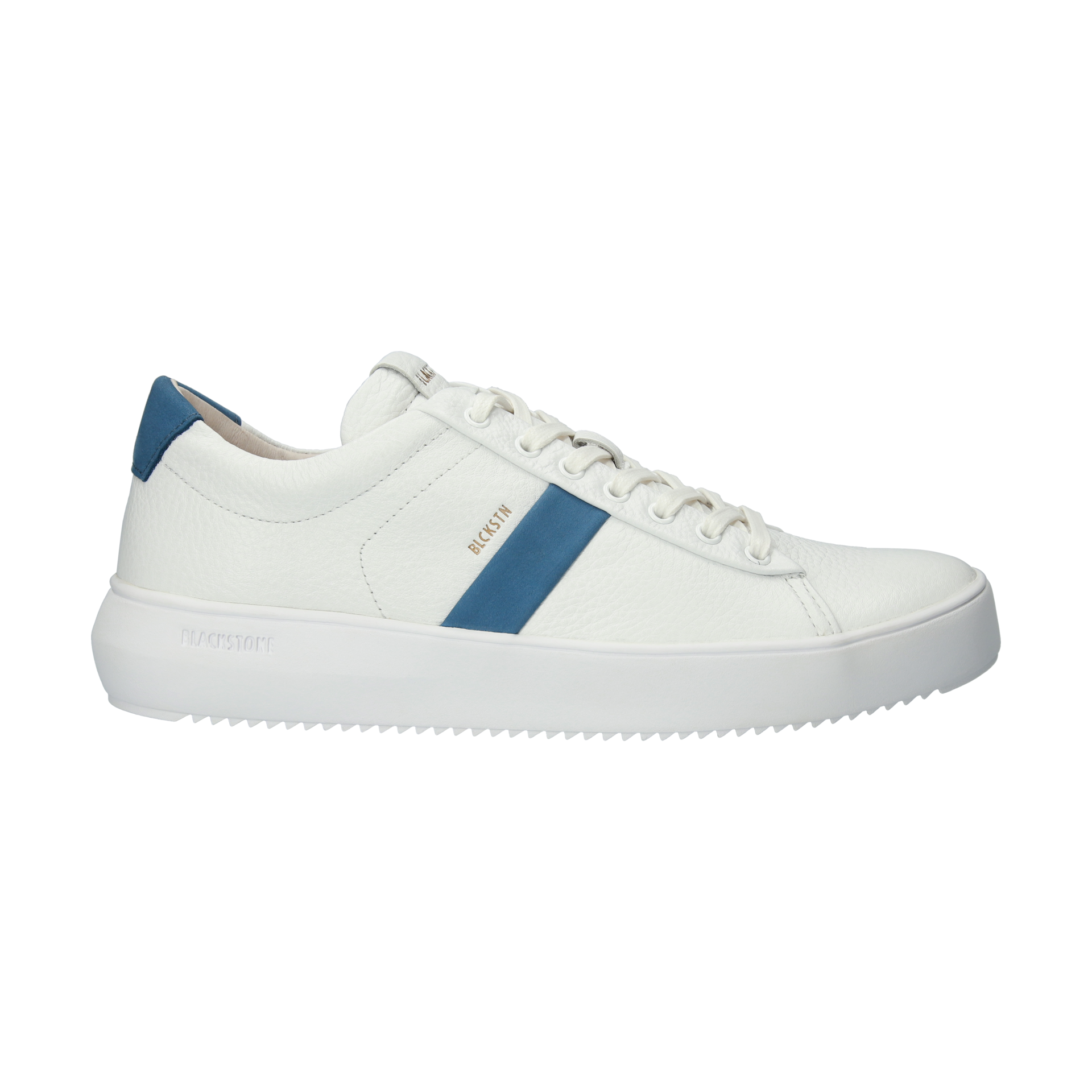 Blackstone -  Ryder - Bg172 White Blue Ashes - Sneaker (low) - Maat: 44