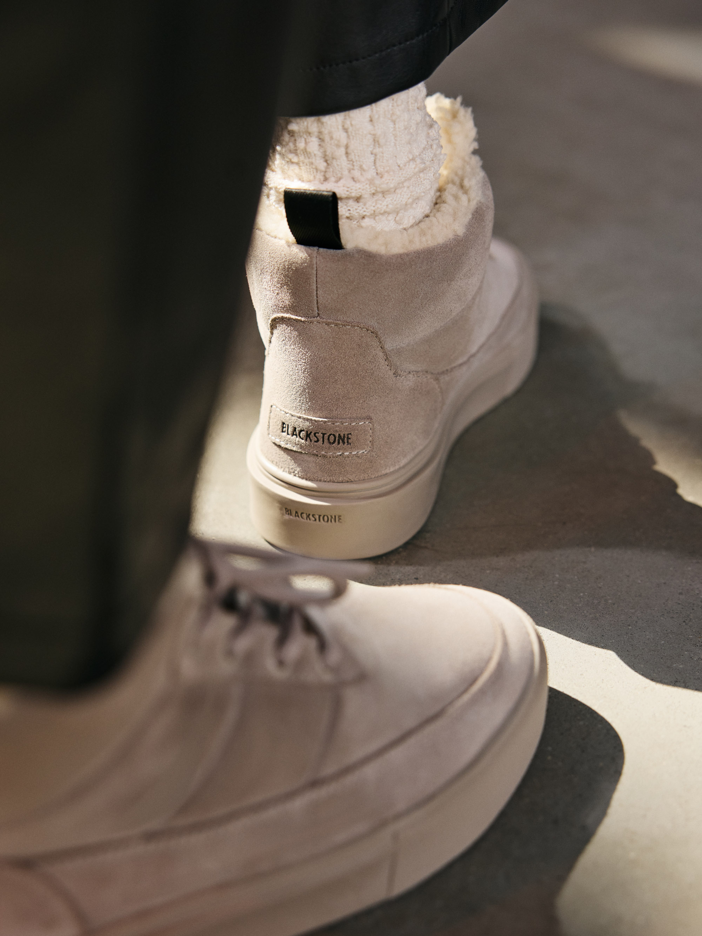 Blackstone APUT LUSA CL257 Weathered teak Sneaker (high)