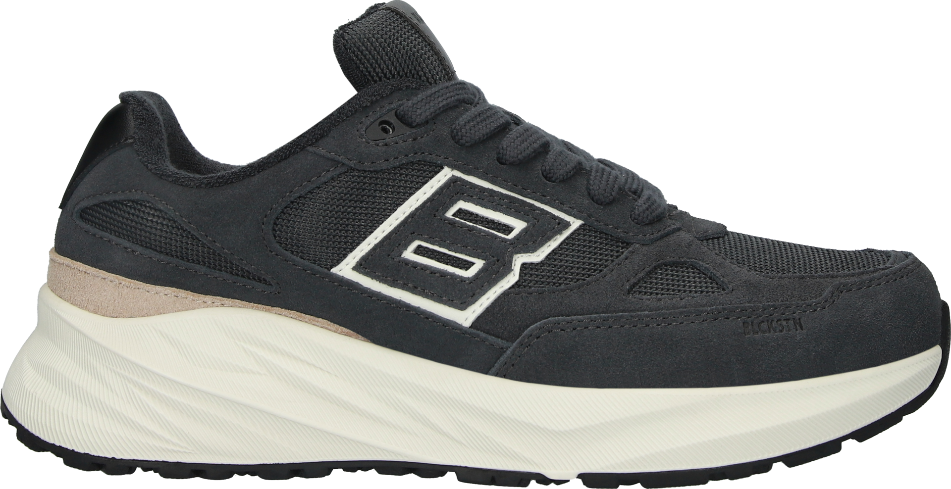 Blackstone FLINT MOSS DG531 Black oyster Runner Sneaker