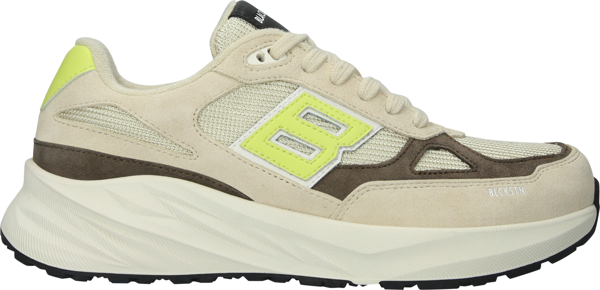 Blackstone FLINT MOSS DG531 Oyster white Runner Sneaker