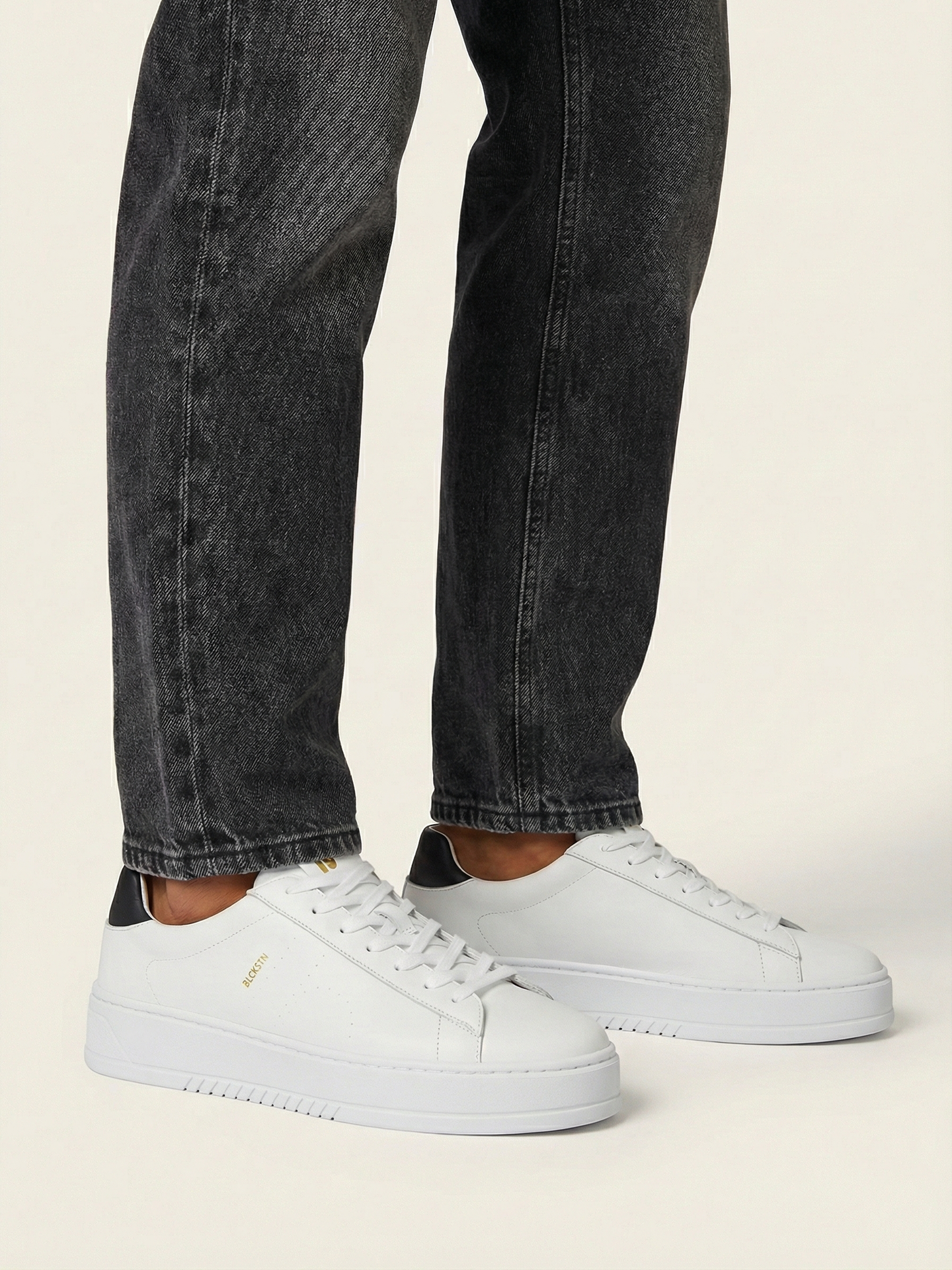 Blackstone GARNET RORY FG619 White black Sneaker (low)