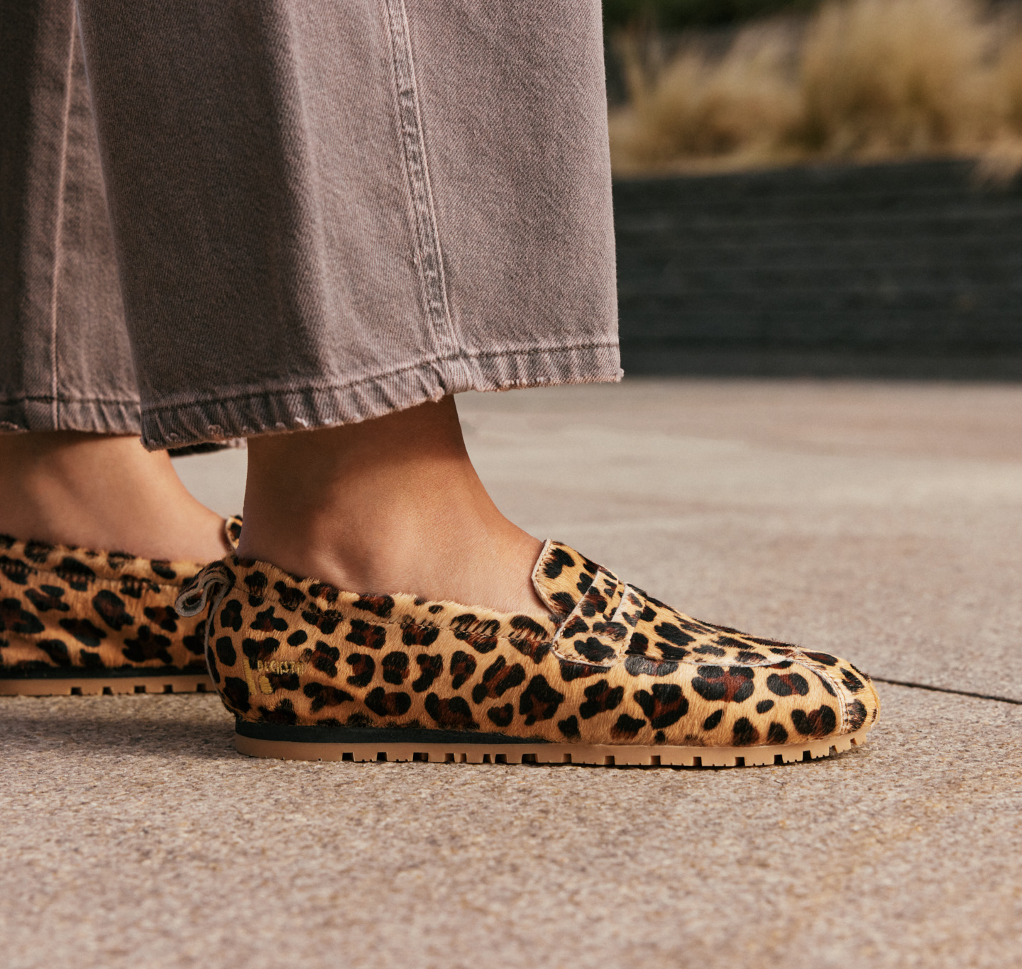 Blackstone DIAM VIVIAN FL757 Leopard Slip-ons