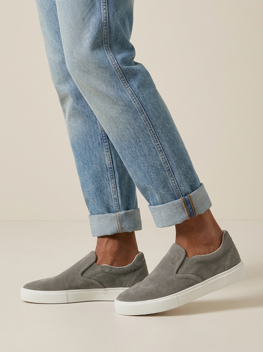 Blackstone QUARTZ CONNOR FG610 Dried sage Slip-ons