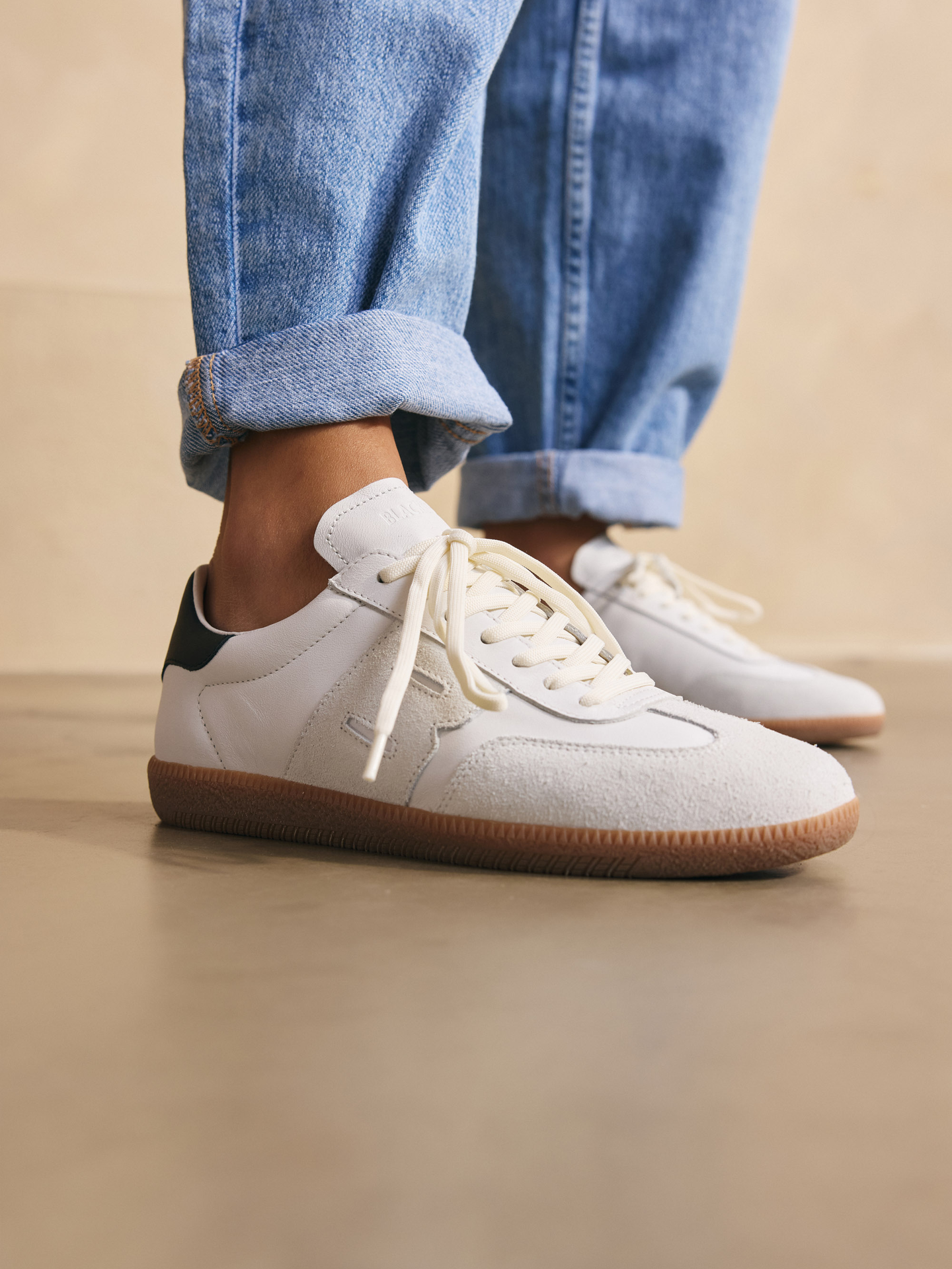 Blackstone LIME WREN DL445 White Sneaker (low)