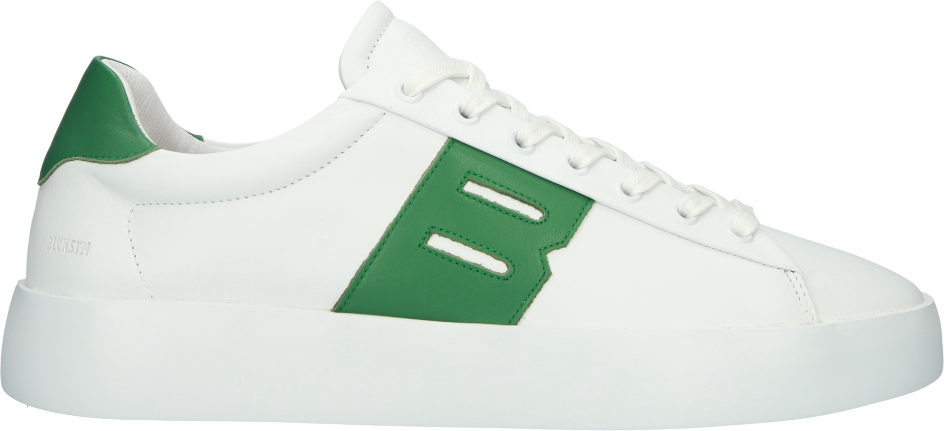 Blackstone SKARN RAY DG366 White green Sneaker (low)